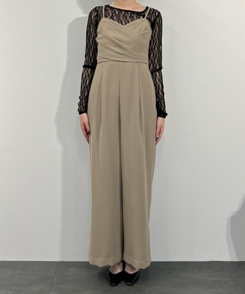 ANDRESD アンドレスド　ドレス cutting curve dress カッティングカーブドレス（ドレス