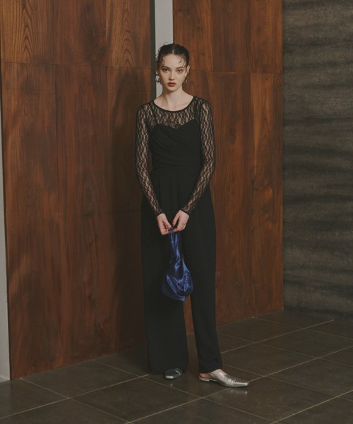 スーツ・フォーマル・ドレス ANDRESD cross accent dress imgrc0099908163.jpg