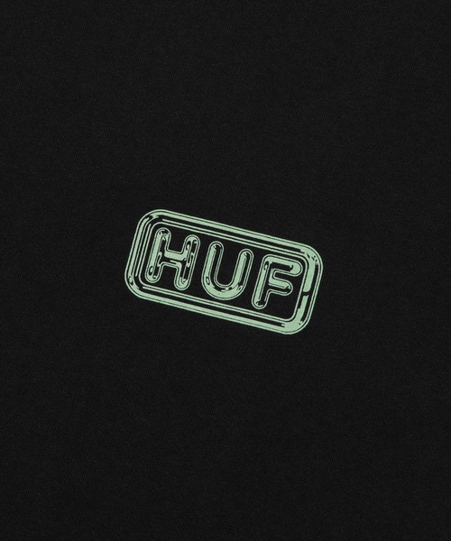 HUF（ハフ）の「MASHUP LS TEE（Tシャツ/カットソー・メンズ・ホワイト/ブラック/ナチュラル・XX-LARGE/X-SMALL/LARGE/X-LARGE/MEDIUM/SMALL）」の11枚目の写真