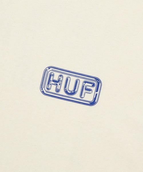 HUF（ハフ）の「MASHUP LS TEE（Tシャツ/カットソー・メンズ・ホワイト/ブラック/ナチュラル・XX-LARGE/X-SMALL/LARGE/X-LARGE/MEDIUM/SMALL）」の15枚目の写真