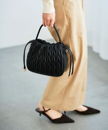 le.coeur blanc | ランダムキルトショルダーバッグ(ショルダーバッグ)