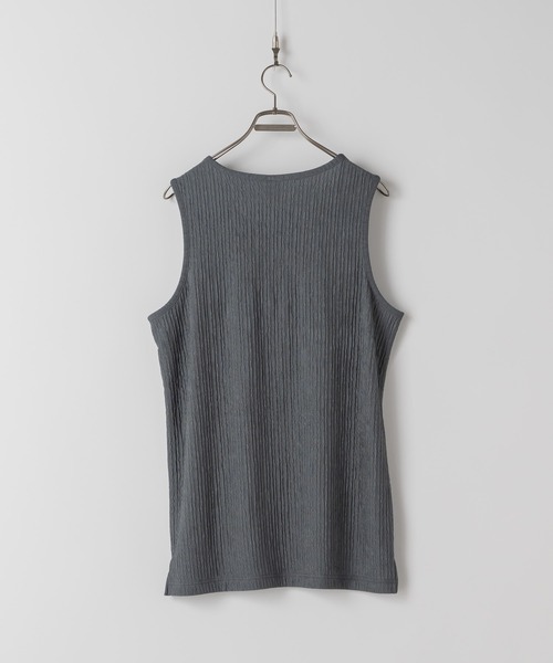 Casper John/ワッフルレイヤードタンクトップ 3色セット Casper John タンクトップ Waffle layered tank top/ワッフル