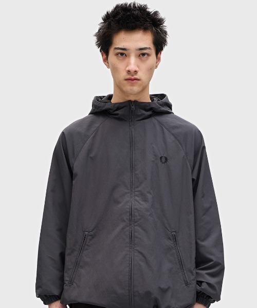 フレッドペリー　Hooded Shell Jacket M セール】Hooded Shell Jacket／フーデットシェルジャケット