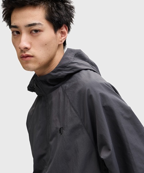 フレッドペリー　Hooded Shell Jacket M Hooded Shell Jacket(M 102：BLACK): | FRED PERRY JAPAN