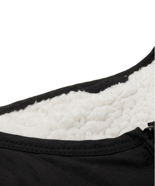 JNBY（ジェーエヌビーワイ）の「Reversible Round-neck Boa Jacket / リバーシブルジャケット（その他アウター・メンズ・ブラック・44/46）」の11枚目の写真