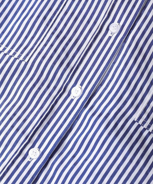 ADAM ET ROPE'（アダムエロペ）の「【WEB限定】・【定番人気】TCブロードバンドシャツ（シャツ/ブラウス・レディース・ブラック系その他/オフホワイト/ダークグリーン/ブルー系その他4/ブルー系その他6/パープル系その他3/ピンク・FREE）」の9枚目の写真