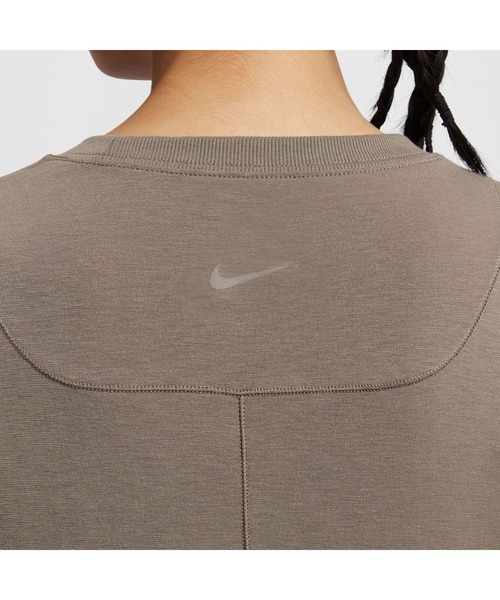 NIKE（ナイキ）の「ナイキ NIKE ナイキ  ワン DF ルーズ L/S トップ（Tシャツ/カットソー・レディース・ブラウン/ブラック・S/M/L/XL）」の13枚目の写真