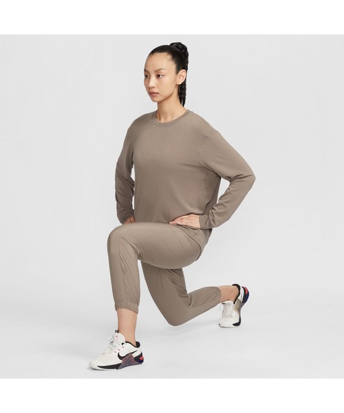 NIKE（ナイキ）の「ナイキ NIKE ナイキ  ワン DF ルーズ L/S トップ（Tシャツ/カットソー・レディース・ブラウン/ブラック・S/M/L/XL）」の15枚目の写真