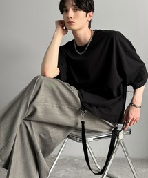 Classical Origin(�N���V�J���I���W��)�́yClassical Origin�z�u���炷�����ō��ʉ��B�v�E�����x���g�f�U�C���V���[�g��T�V���c�^Belt Design Transformable Cropped T-Shirt(T�V���c/�J�b�g�\�[)