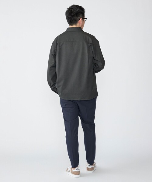SHIPS（シップス）の「SHIPS: SMART MERINO(R) レギュラーカラー シャツ（シャツ/ブラウス・メンズ・ヘザーグレー/ダークグレー/キャメル・LARGE/MEDIUM/SMALL/X-LARGE）」の7枚目の写真