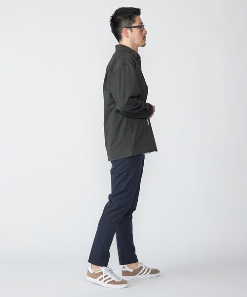 SHIPS（シップス）の「SHIPS: SMART MERINO(R) レギュラーカラー シャツ（シャツ/ブラウス・メンズ・ヘザーグレー/ダークグレー/キャメル・LARGE/MEDIUM/SMALL/X-LARGE）」の8枚目の写真