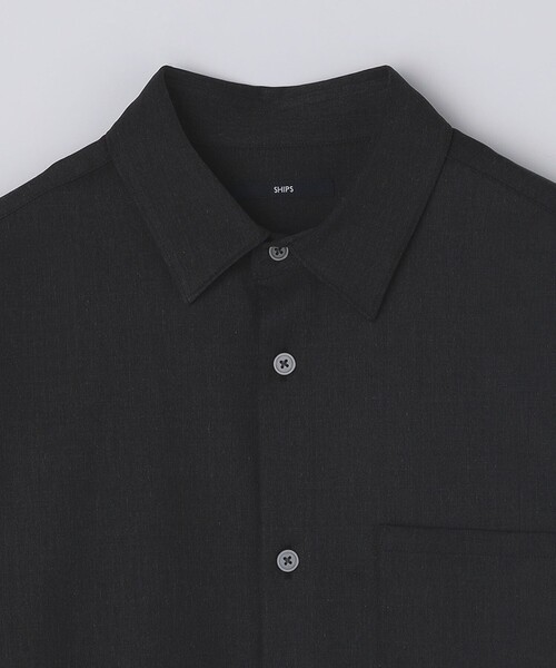 SHIPS（シップス）の「SHIPS: SMART MERINO(R) レギュラーカラー シャツ（シャツ/ブラウス・メンズ・ヘザーグレー/ダークグレー/キャメル・LARGE/MEDIUM/SMALL/X-LARGE）」の14枚目の写真