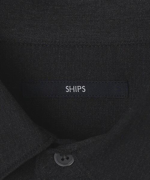 SHIPS（シップス）の「SHIPS: SMART MERINO(R) レギュラーカラー シャツ（シャツ/ブラウス・メンズ・ヘザーグレー/ダークグレー/キャメル・LARGE/MEDIUM/SMALL/X-LARGE）」の16枚目の写真