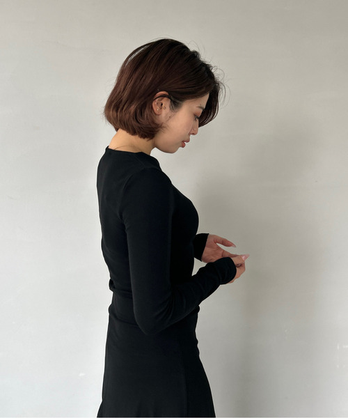 FancyHospitalカットワンピース Louere ワンピース 「選べる」ストレッチカットワンピース