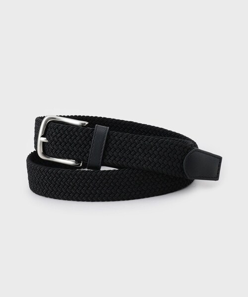 THE SHOP TK (ザ ショップ ティーケー )の「◆ゴムメッシュベルト 新色追加 / ストレッチ(ベルト・メンズ・ブラック/ベージュ系その他3/ホワイト系4/ブラック系/ブラック系2/ブラック系3・00)」の1枚目の写真