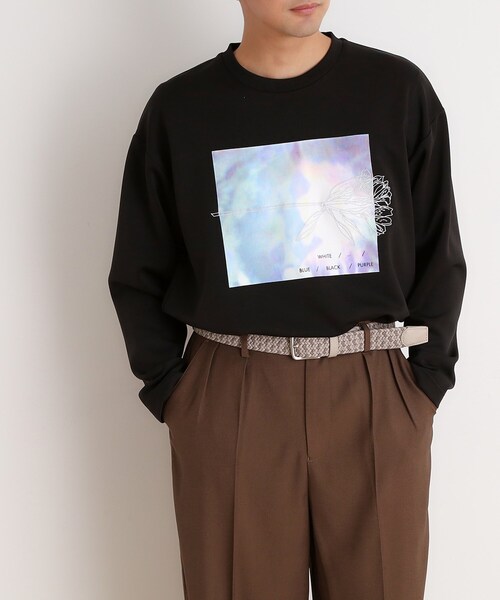THE SHOP TK (ザ ショップ ティーケー )の「◆ゴムメッシュベルト 新色追加 / ストレッチ(ベルト・メンズ・ブラック/ベージュ系その他3/ホワイト系4/ブラック系/ブラック系2/ブラック系3・00)」の9枚目の写真