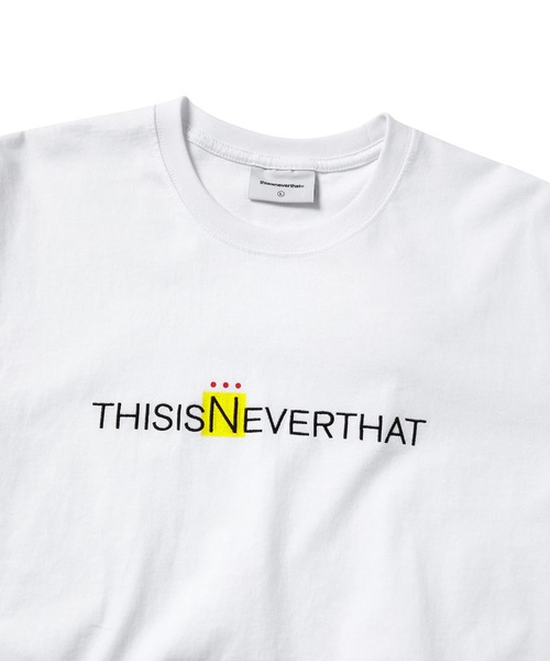 ★thisisneverthat★3 Dots Logo Tee★大人気★ セール】3 Dots Logo Tee(Tシャツ/カットソー