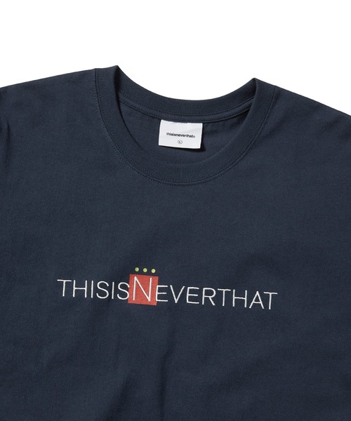 ★thisisneverthat★3 Dots Logo Tee★大人気★ セール】3 Dots Logo Tee（Tシャツ/カットソー
