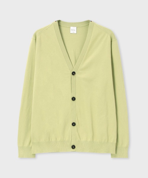 Paul Smith(ポールスミス)の「オーガニックコットン カーディガン / 153450 250Z(カーディガン/ボレロ・メンズ・ライトイエロー/カーキ/ライトパープル/ダークブルー・MEDIUM/LARGE/X-LARGE/XX-LARGE)」の4枚目の写真