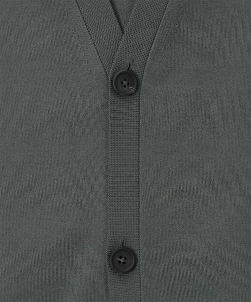 Paul Smith(ポールスミス)の「オーガニックコットン カーディガン / 153450 250Z(カーディガン/ボレロ・メンズ・ライトイエロー/カーキ/ライトパープル/ダークブルー・MEDIUM/LARGE/X-LARGE/XX-LARGE)」の5枚目の写真