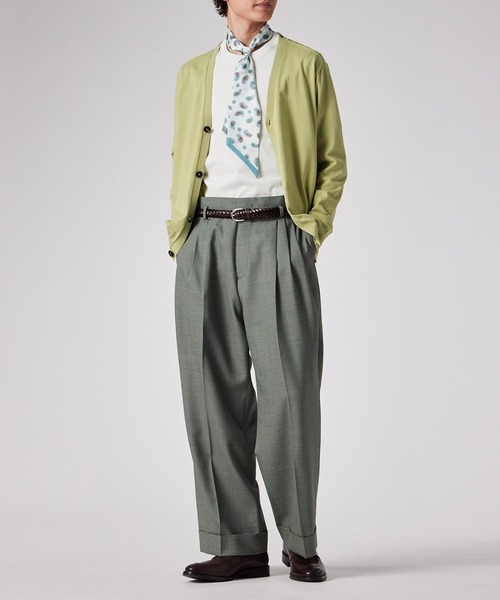 Paul Smith(ポールスミス)の「オーガニックコットン カーディガン / 153450 250Z(カーディガン/ボレロ・メンズ・ライトイエロー/カーキ/ライトパープル/ダークブルー・MEDIUM/LARGE/X-LARGE/XX-LARGE)」の17枚目の写真