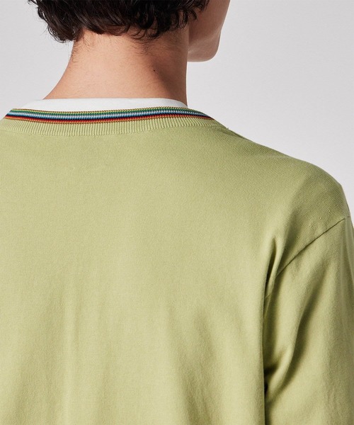 Paul Smith(ポールスミス)の「オーガニックコットン カーディガン / 153450 250Z(カーディガン/ボレロ・メンズ・ライトイエロー/カーキ/ライトパープル/ダークブルー・MEDIUM/LARGE/X-LARGE/XX-LARGE)」の20枚目の写真