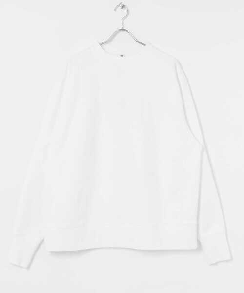 URBAN RESEARCH(アーバンリサーチ)の「FORNIGNER Made in USA Crew Sweat(スウェット・メンズ・ホワイト/ブラック/グレー・1/2/3)」の2枚目の写真