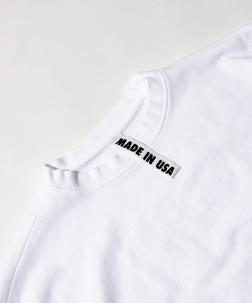 URBAN RESEARCH(アーバンリサーチ)の「FORNIGNER Made in USA Crew Sweat(スウェット・メンズ・ホワイト/ブラック/グレー・1/2/3)」の17枚目の写真