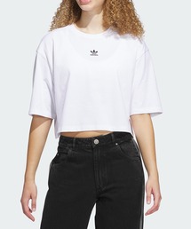 adidas | エッセンシャルズ クロップ半袖Tシャツ / アディダスオリジナルス adidas Originals(Tシャツ/カットソー)