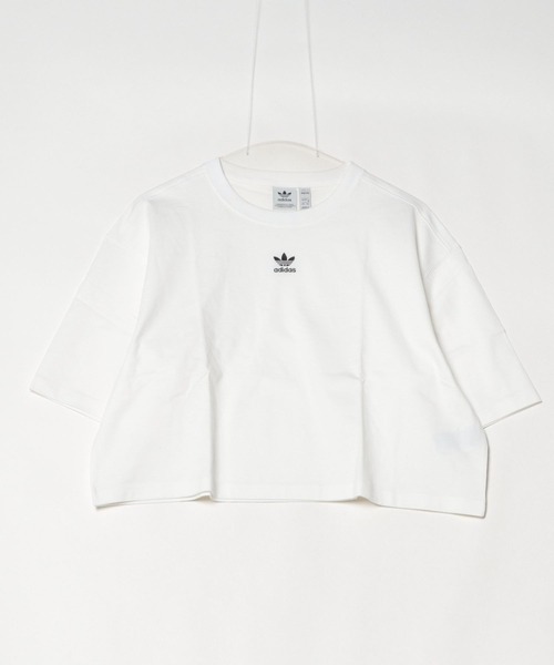 エッセンシャルズ クロップ半袖Tシャツ / アディダスオリジナル
