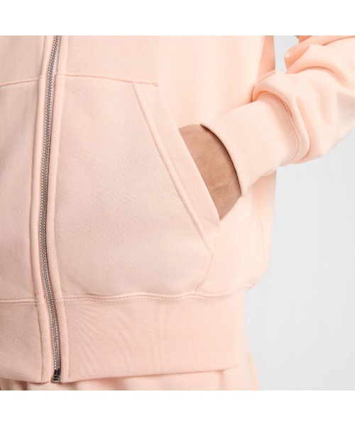 NIKE(ナイキ)の「《NIKEアパレル》クラブ FT L/S フルジップ フーディ(パーカー・メンズ・ブラック/ヘザーグレー/ピンク系その他・L/M/S/XL/2XL)」の6枚目の写真