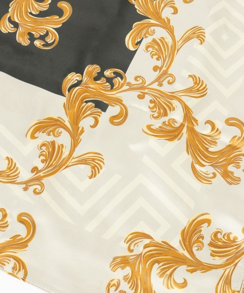 HARE(ハレ)の「クラシックガラBIGスカーフ(HARE)(ストール/ショール・レディース・オレンジ・FREE)」の15枚目の写真