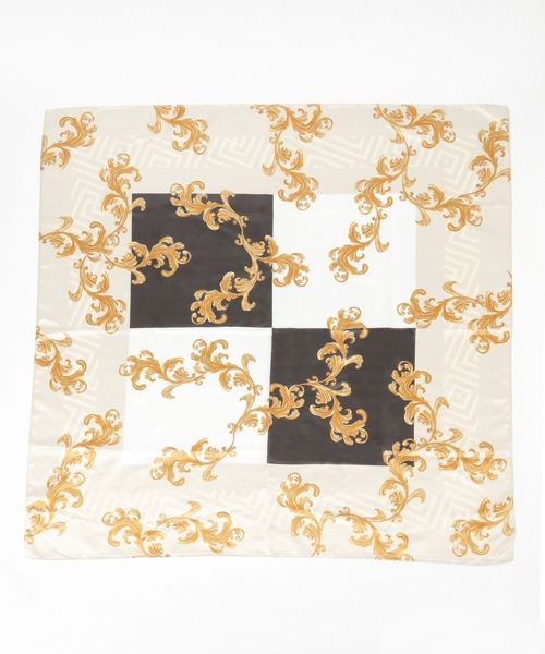 HARE(ハレ)の「クラシックガラBIGスカーフ(HARE)(ストール/ショール・レディース・オレンジ・FREE)」の11枚目の写真