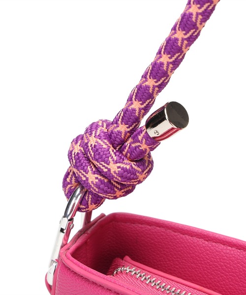 jouetie(ジュエティ)の「【jouetie/ジュエティ】3ポケット パラコード2WAYショルダーバッグ(ショルダーバッグ・レディース・シルバー/ピンク/ブラック・FREE)」の10枚目の写真