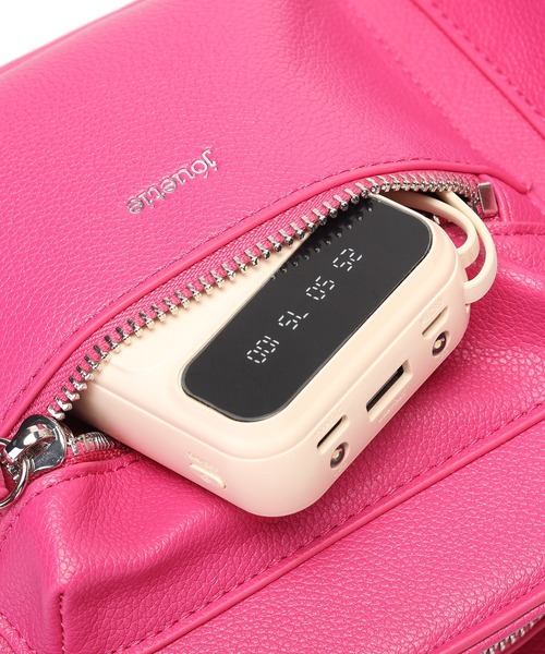 jouetie(ジュエティ)の「【jouetie/ジュエティ】3ポケット パラコード2WAYショルダーバッグ(ショルダーバッグ・レディース・シルバー/ピンク/ブラック・FREE)」の19枚目の写真