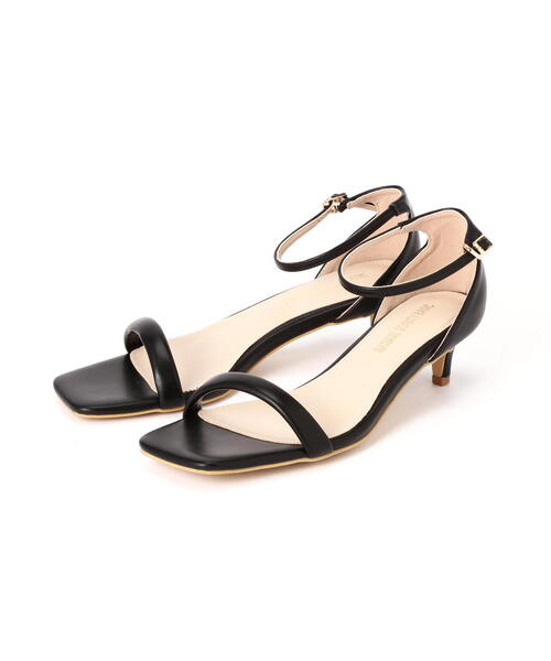 NATURAL BEAUTY BASIC（ナチュラルビューティーベーシック）の「◇【Oggi掲載】【美人百花掲載】ナローパフストラップサンダル（サンダル・レディース・シルバー/ブラック/ブラウン・LARGE/MEDIUM/SMALL）」の6枚目の写真