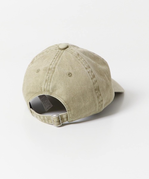 KBF（ケイビーエフ）の「ダメージデザインCAP（キャップ・レディース・ベージュ/チャコールグレー・ONE）」の8枚目の写真