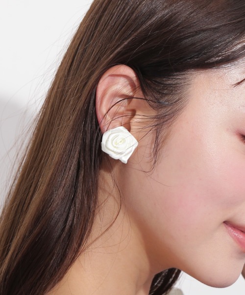 【華やか】JILLSTUARTジルスチュアート ローズイヤリング JILL by JILL STUART｜ローズイヤリング | Rakuten Fashion(楽天