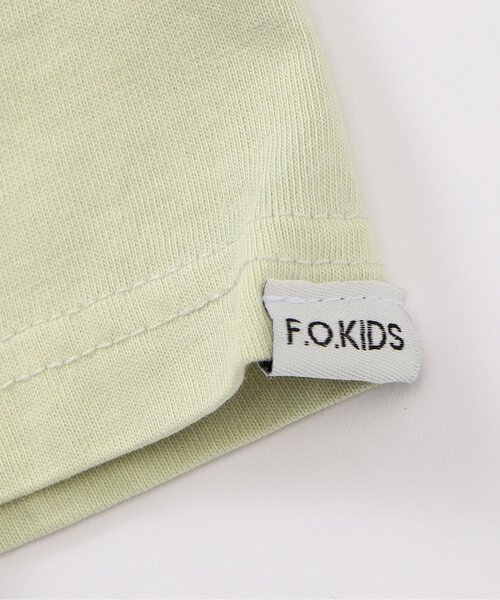 F.O.KIDS（エフオーキッズ）の「【ジュニア対応】Girls　チュールベストセット半袖Tシャツ（Tシャツ/カットソー・キッズ・チャコール/ミント/オフホワイト・80/90/100/110/120/130/140）」の4枚目の写真