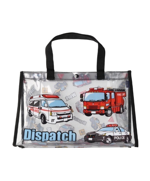 Kids Foret（キッズフォーレ）の「総柄プールバッグ（スイムグッズ・キッズ・ブラック/グリーン/ターコイズブルー/ブルー/イエロー×グリーン・FREE）」の9枚目の写真