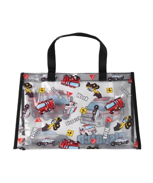 Kids Foret（キッズフォーレ）の「総柄プールバッグ（スイムグッズ・キッズ・ブラック/グリーン/ターコイズブルー/ブルー/イエロー×グリーン・FREE）」の15枚目の写真