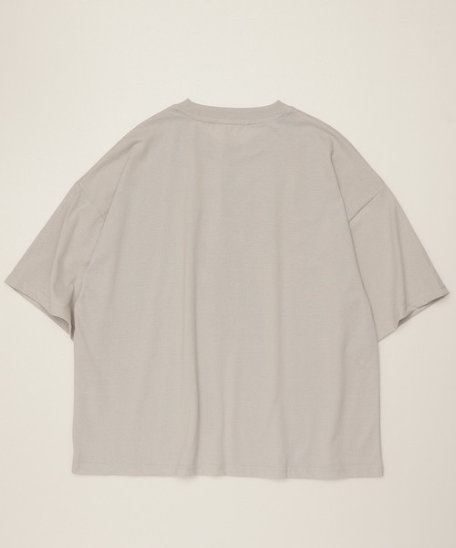 Disney（ディズニー）の「【DISNEY/ディズニー】天竺 プリント WIDE 半袖Tシャツ リロ・アンド・スティッチ（Tシャツ/カットソー・レディース・グレー/アクア/レッド/スミクロ・M/L）」の14枚目の写真