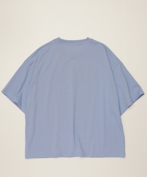 Disney（ディズニー）の「【DISNEY/ディズニー】天竺 プリント WIDE 半袖Tシャツ リロ・アンド・スティッチ（Tシャツ/カットソー・レディース・グレー/アクア/レッド/スミクロ・M/L）」の16枚目の写真