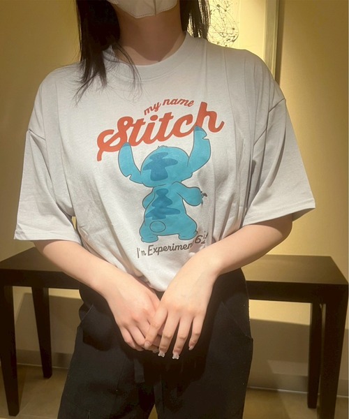 東京ディズニーリゾート 半袖Tシャツ 総柄ディズニーTシャツ