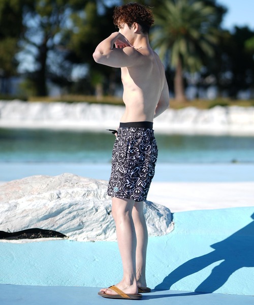 VOLCOM（ボルコム）の「VOLCOM/ボルコム 水陸両用/ユーティリティー/水着 総柄 A2512502（水着・メンズ・ブラック・S/M/L/XL）」の8枚目の写真