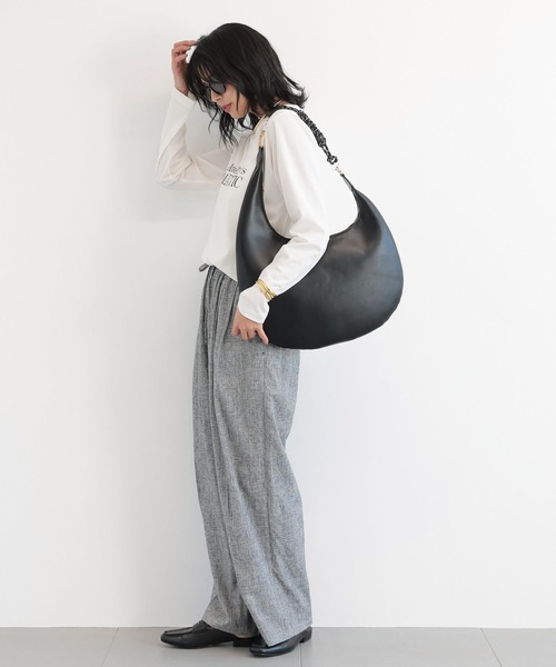 Mazell（マゼル）の「Mazell / コインローファーミュール（ローファー・レディース・ブラック・LL/S/M/L）」の6枚目の写真