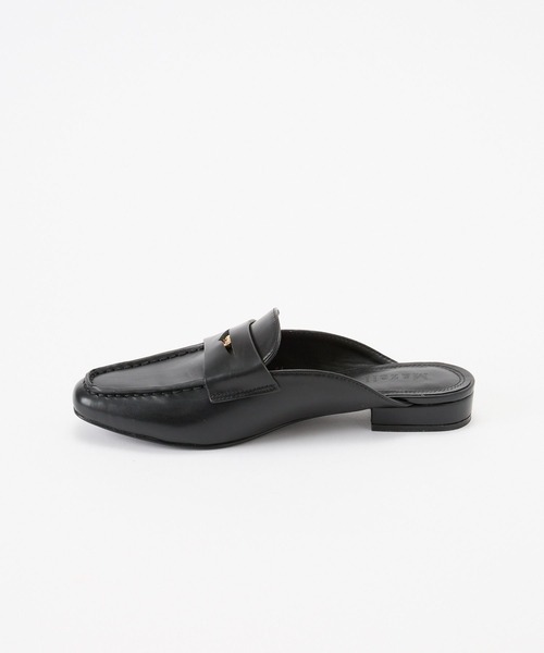 Mazell（マゼル）の「Mazell / コインローファーミュール（ローファー・レディース・ブラック・LL/S/M/L）」の9枚目の写真