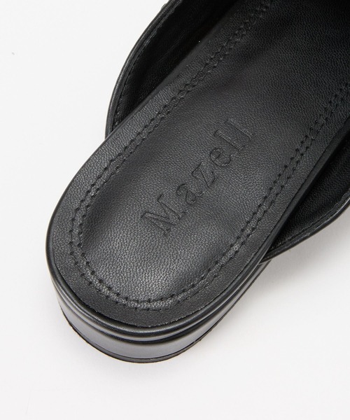 Mazell（マゼル）の「Mazell / コインローファーミュール（ローファー・レディース・ブラック・LL/S/M/L）」の14枚目の写真
