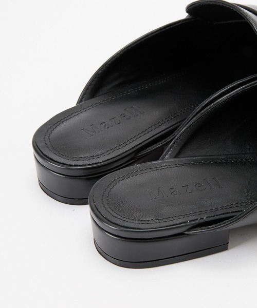 Mazell（マゼル）の「Mazell / コインローファーミュール（ローファー・レディース・ブラック・LL/S/M/L）」の15枚目の写真