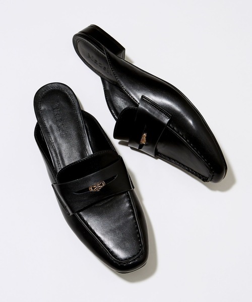 Mazell（マゼル）の「Mazell / コインローファーミュール（ローファー・レディース・ブラック・LL/S/M/L）」の16枚目の写真